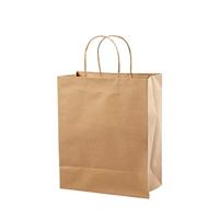 Creativ Company Papieren zakken, h: 33 cm, b: 26x13 cm, 125 gr, bruin, 10 stuk/ 1 doos - thumbnail