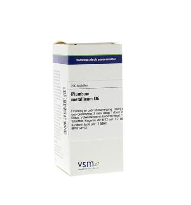 VSM Plumbum metallicum D6 200 Tabletten VSM Plumbum metallicum D6 200 Tabletten