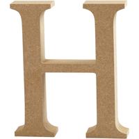 Creativ Company Letter, h, h: 13 cm, dikte 2 cm, 1 stuk - thumbnail