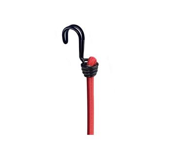 Masterlock Set of 2 bungees 60cm - colour : reddouble reverse hook - 3020EURDAT