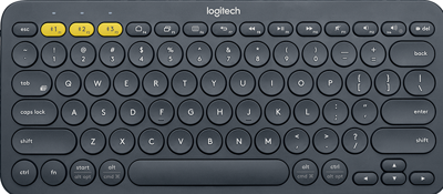 Logitech K380 Multi-Device toetsenbord Bluetooth QWERTY Nederlands Grijs