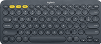 Logitech K380 Multi-Device toetsenbord Bluetooth QWERTY Nederlands Grijs - thumbnail