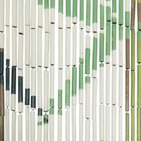 Insectengordijn bamboe print 100x220 cm bamboe - thumbnail