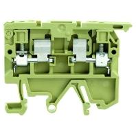 Weidmüller 8146450000 Zekering-serieklem Schroeven Beige, Geel 25 stuk(s)