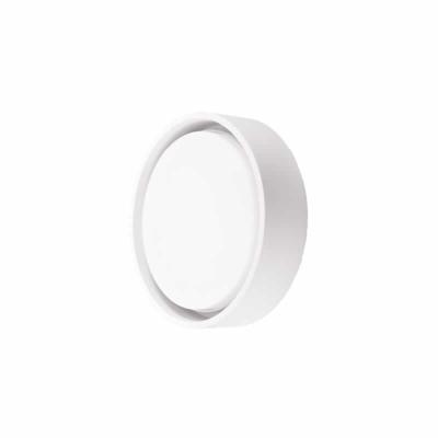 LED buitenlamp wit SG Frame Round 3000K schemerschakelaar met politiekeurmerk