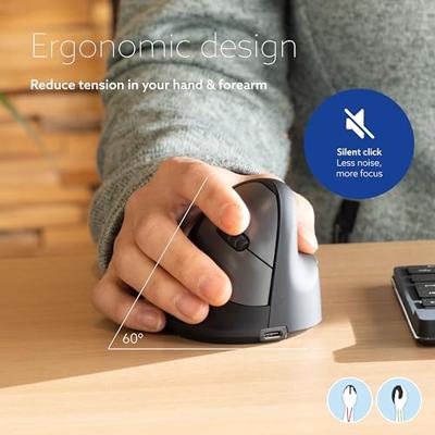 R-Go HE ergonomische muis, small, draadloos, voor rechtshandigen - thumbnail
