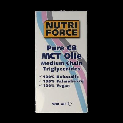 MCT 8 olie 500 Milliliter MCT 8 olie 500 Milliliter