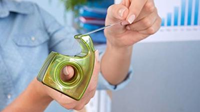 Plakband handdisp tesafilm® eco 33mx19mm tr bm