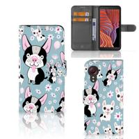Samsung Galaxy Xcover 5 | Telefoonhoesje | Met pasjeshouder | Hondjes - thumbnail
