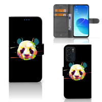 OPPO Reno6 5G Leuk Hoesje Panda Color - thumbnail