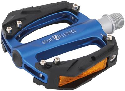 BRAVE CLASSIC pedaal "stranger" pedal brave clas. "stranger" alu,blue
