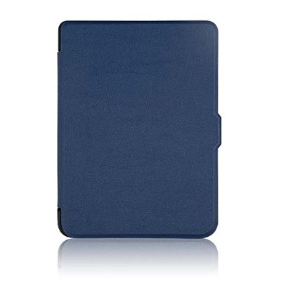 Lunso - Kobo Clara 2E hoes (6 inch) - sleep cover - Blauw