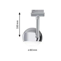 Paulmann Capsule II 230V-railsysteem lamp URail LED vast ingebouwd 6 W LED Chroom (mat), Chroom - thumbnail