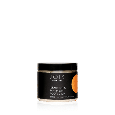 Joik Organics Bodyscrub grapefruit & mandarin 210 Gram Joik Organics Bodyscrub grapefruit & mandarin 210 Gram