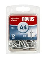 Novus Blindklinknagel A4 X 12 Alu SB | 70 stuks - 045-0071 045-0071 - thumbnail
