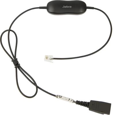 Jabra GN1216 Telefoonheadset kabel Zwart