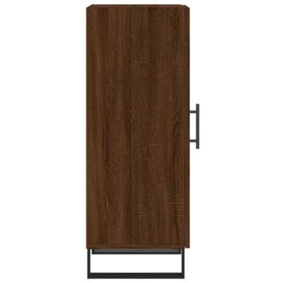 Dressoir 34,5x34x90 cm bewerkt hout bruineikenkleurig - thumbnail