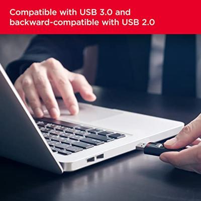 SanDisk Ultra USB flash drive 128 GB USB Type-A 3.2 Gen 1 (3.1 Gen 1) Zwart - thumbnail