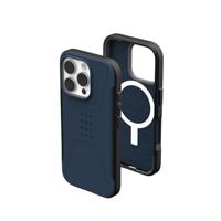 Urban Armor Gear Civilian MagSafe Case Backcover Apple iPhone 16 Pro Blauw MagSafe compatible - thumbnail