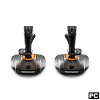 Thrustmaster T.16000M Space Sim Duo Stick Vliegsimulator joystick PC Zwart, Oranje - thumbnail