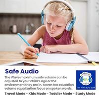 Buddyphones: WAVE On-ear BT hoofdtelefoon - Blauw - thumbnail