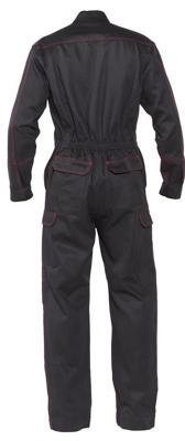 DASSY overall vlamvertragend toronto zwart 3xl