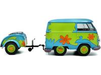 Solido Auto Volkswagen (VW) Kool Kombi Ghost Hunter machine Kant-en-klaar model Personenauto (model) - thumbnail