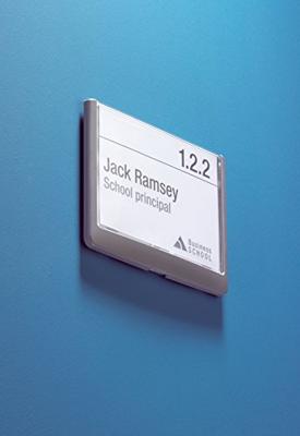 Durable Naambordje CLICK SIGN - 4861 (b x h) 149 mm x 105.5 mm Grafiet 486137