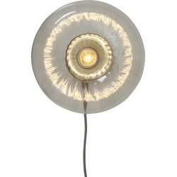 its about RoMi Wandlamp 'Brussels' Glas, 28cm, kleur Goud its about RoMi Wandlamp 'Brussels' Glas, 28cm, kleur Goud