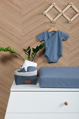 Baby's Only aankleedkussenhoes Pure Mokka Maat