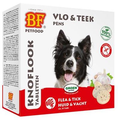 Bf Petfood Biofood hondensnoepjes bij vlo pens