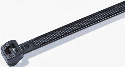brightermannTyton 118-04800 T30ROS-HS-BK-C1 Kabelbinder 145mm 3.40mm black Hitzestabilisiert 100St.