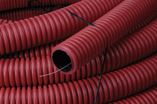 Kabelflex 110mm 50M kleur rood