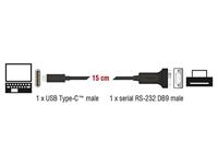 USB C naar serieel adapter - thumbnail