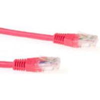 ACT IB9500 LSZH U/UTP CAT6 Patchkabel Rood - 50 cm - thumbnail