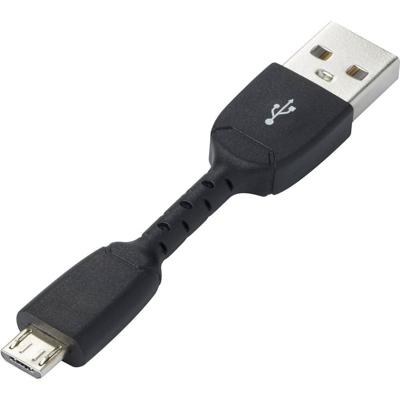 Renkforce RF-4260171 USB-kabel USB 2.0 USB-A stekker, USB-micro-B stekker 0.05 m Zwart Renkforce RF-4260171 USB-kabel USB 2.0 USB-A stekker, USB-micro-B stekker 0.05 m Zwart