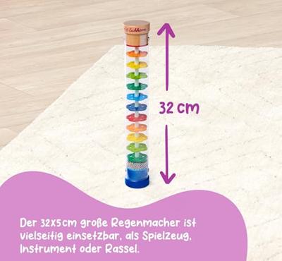 Eichhorn houten regenmaker - thumbnail