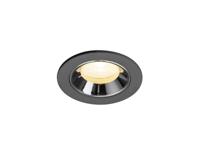 SLV InbouwspotNuminos XS zwart/chroom 3000K - 20gr - 1009291 - thumbnail