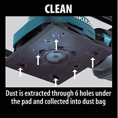 Makita BO4555K Handpalm vlakschuurmachine 230V in koffer