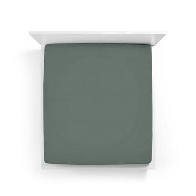 Bella Donna Bella Donna Hoeslaken Jersey Lits-jumeaux XL vintage groen - 0634 200/220-200/240