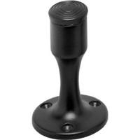 Deurstop recht model mat zwart - thumbnail