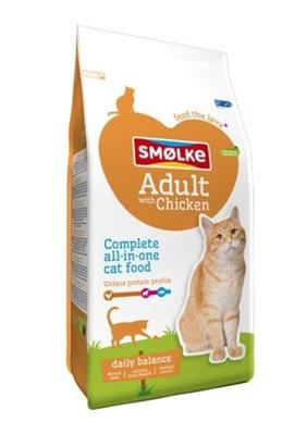 Smølke Adult met kip kattenvoer 4 kg Smølke Adult met kip kattenvoer 4 kg
