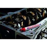 Edding Industriële permanentmarker | rood | streepbreedte 1,5-3 mm ronde punt | 10 stuks - 4-8300002 4-8300002 - thumbnail