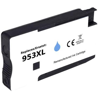 Renkforce Inktcartridge vervangt HP 953XL, F6U16AE Compatibel Cyaan RF-5655878 Renkforce Inktcartridge vervangt HP 953XL, F6U16AE Compatibel Cyaan RF-5655878