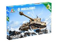 Italeri 1/72 Tiger (World of Tanks) - Easy To Build - thumbnail