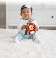 VTech rammelaar dierenvriendjes leeuw 191 cm pluche rood - thumbnail