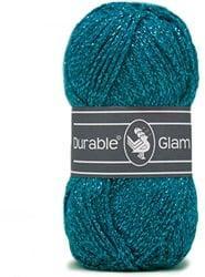 Durable Glam 371 Turquoise - Haakgaren / Breigaren