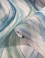 Marburg Shades Behang met wavy lijnen - 32444 - thumbnail