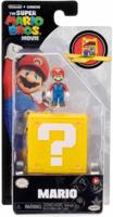 Super Mario Movie Question Block Mini Figure - Mario - thumbnail