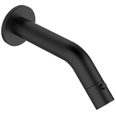 Wiesbaden Metro Koudwaterkraan Mat Zwart - Toiletkraan met Muurbevestiging